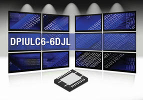 DisplayPort interface, electrostatic discharges, ESD, DPIULC6-6DJL