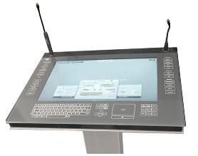 Projected Capacitive true Multi-touch technology for rugged environments